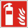 Znaki ochrony przeciwpożarowej 150x150 folia samoprzylepna